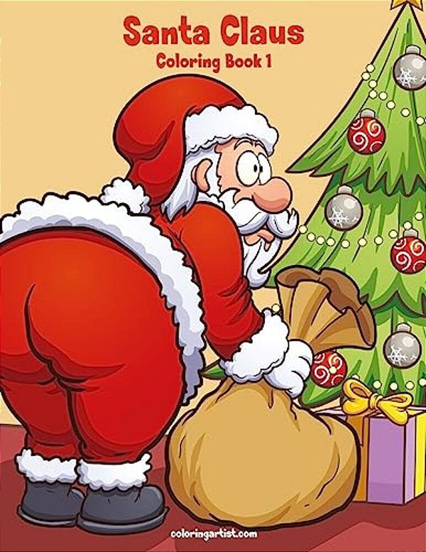 Santa Claus Coloring Book 1-..