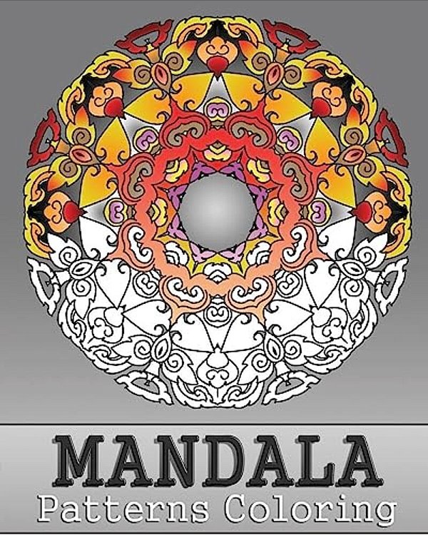 Mandala Patterns Coloring: 50 Unique Mandala Designs, Relaxing Coloring Book For Adults, Anti-Stress Coloring Book, Arts Fashion, Art Color Thera-..