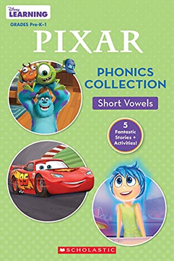 Disney Pixar Phonics Collection: Short Vowels (Disney Learning: Bind-Up)-..