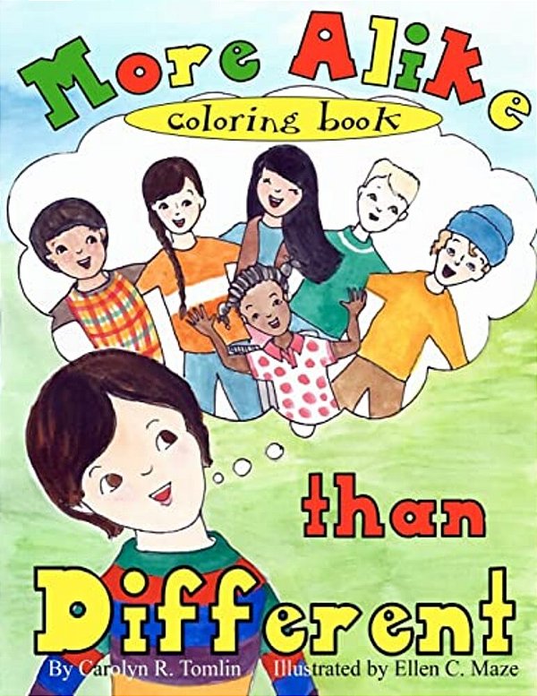More Alike Than Different: Coloring Book-..