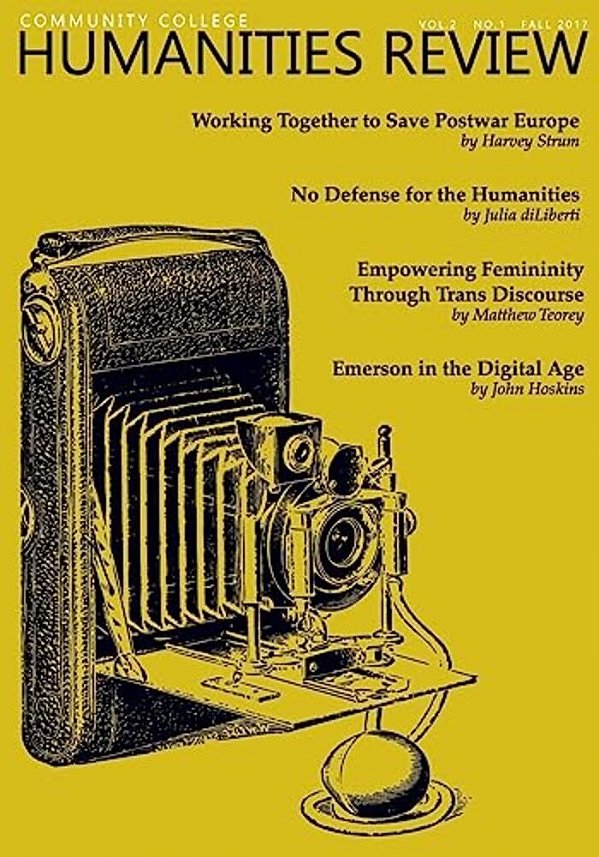 Community College Humanities Review: Fall 2017-..