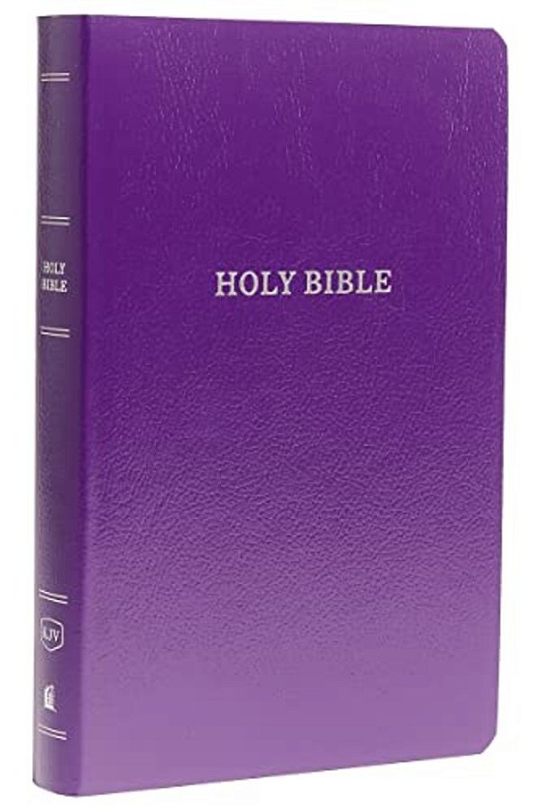 Kjv, Gift And Award Bible, Imitation Leather, Purple, Red Letter Edition-..