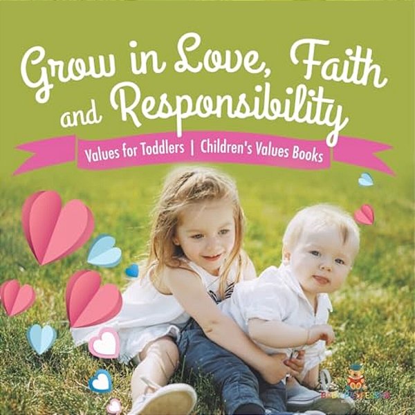 Grow In Love, Faith And Responsibility - Values For Children Age 4-8 Children's Values Books-..