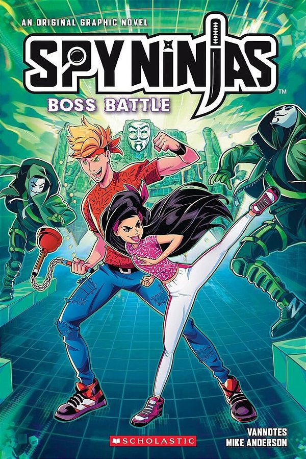 Boss Battle (Spy Ninjas Official Graphic Novel #3)-..
