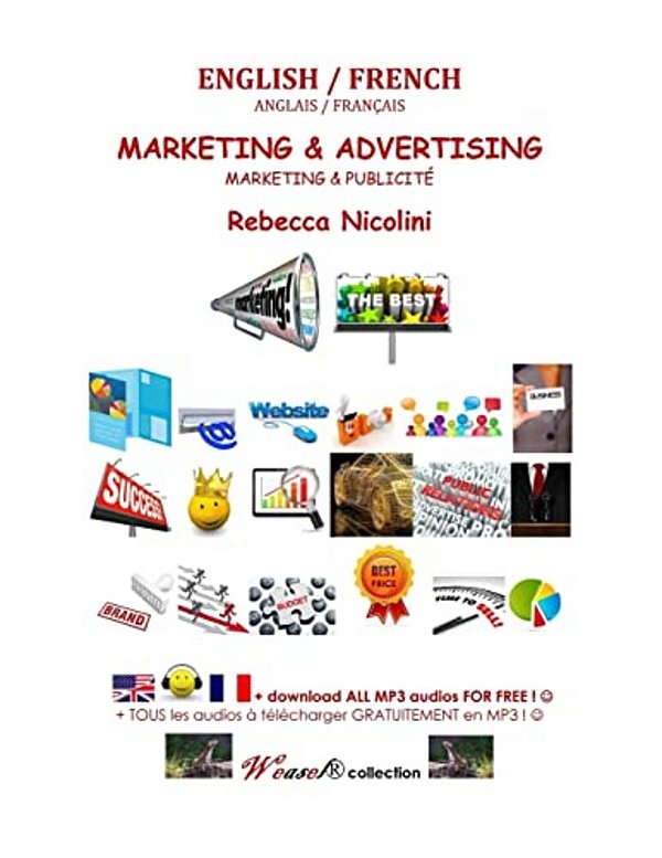 English/French: Marketing & Advertising: Black & White Version-..