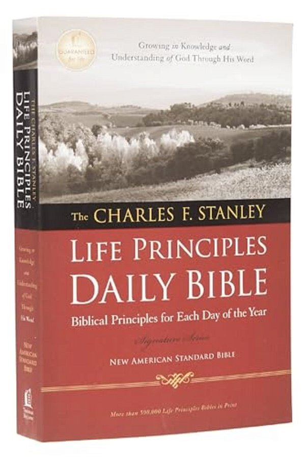 Charles F. Stanley Life Principles Daily Bible-Nasb-..