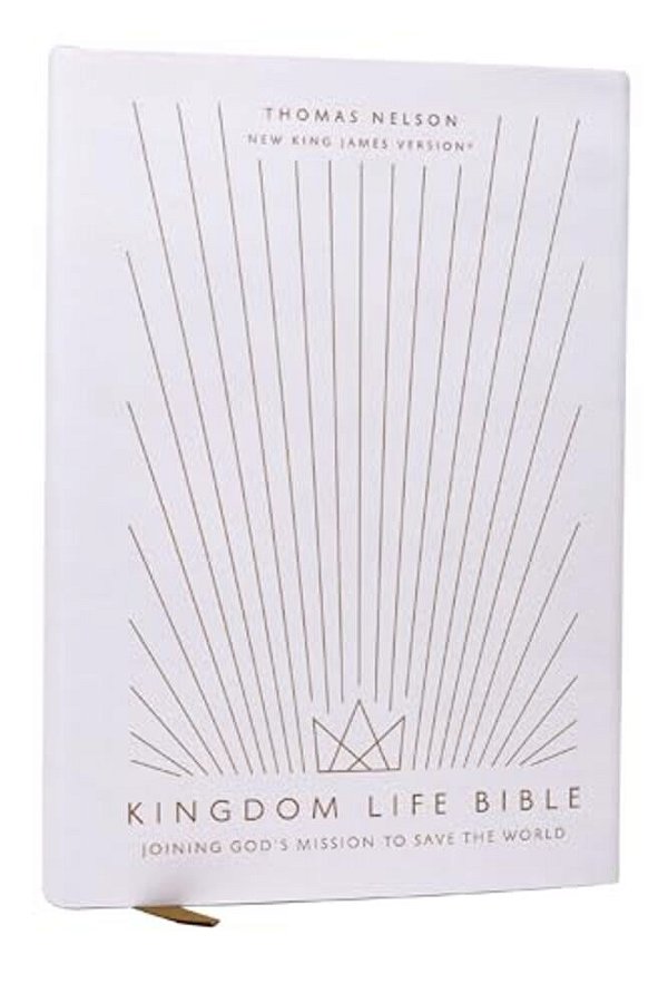 Kingdom Life Bible: Joining God's Mission To Save The World (Nkjv, Hardcover, Red Letter, Comfort Print)-..