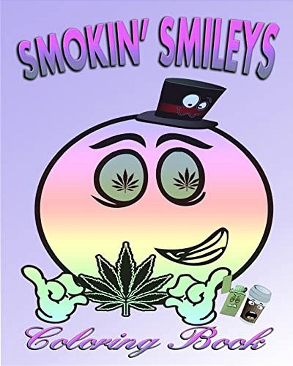 Smokin' Smileys (Coloring Book)-..