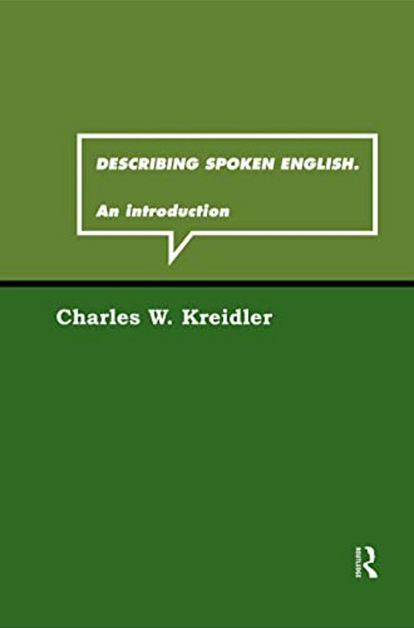 Describing Spoken English: An Introduction-..
