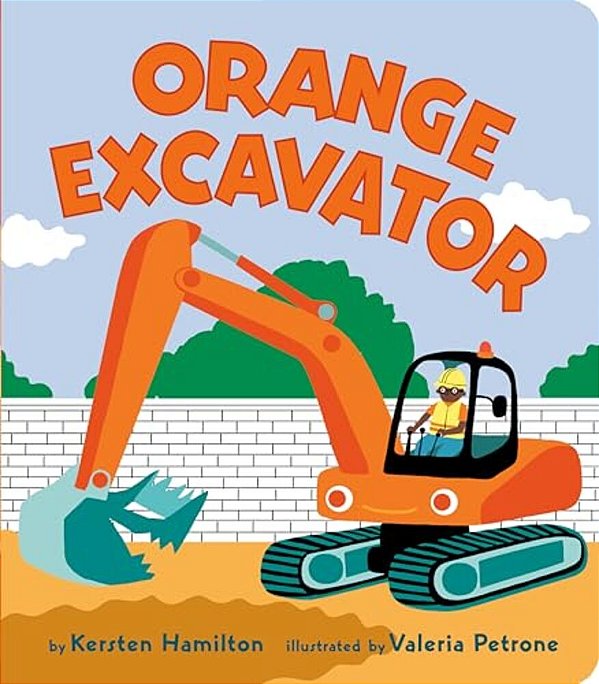 Orange Excavator-..