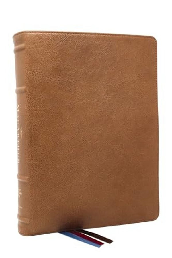 Lsb Macarthur Study Bible 2ND Edition: Unleashing God's Truth One Verse At A Time (Brown Premium Goatskin Leather, Comfort Print)-..