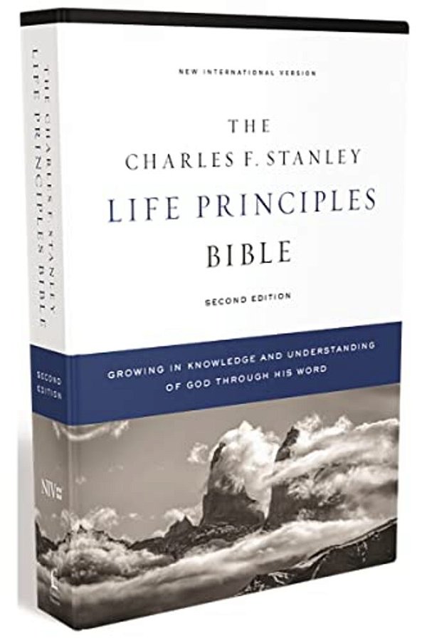 Niv, Charles F. Stanley Life Principles Bible, 2ND Edition, Hardcover, Comfort Print: Holy Bible, New International Version-..