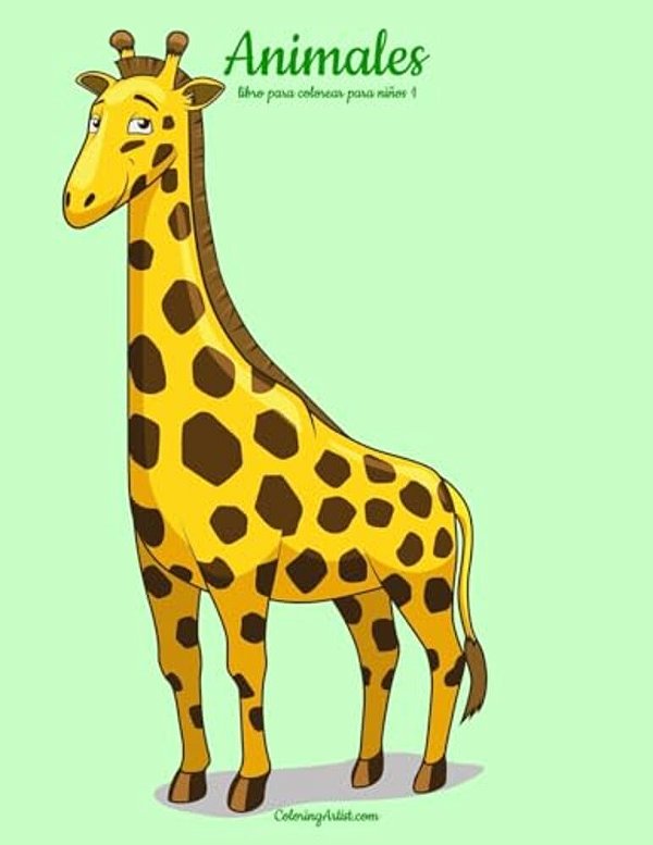 Animales Libro Para Colorear Para Niños 1-..