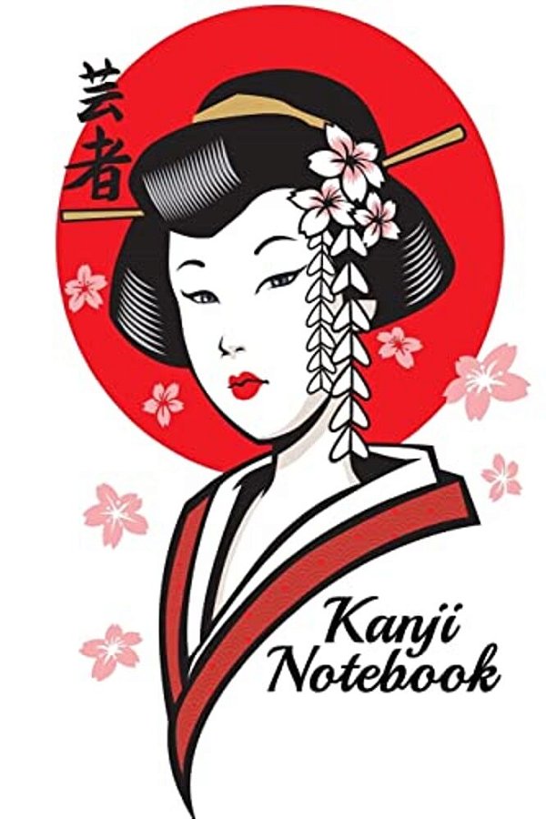 Kanji Notebook: Kanji Workbook, Japanese Writing Practice Book, Kana, Katakana, Hiragana Alphabet Calligraphy, Genkouyoushi Paper,6x9,-..