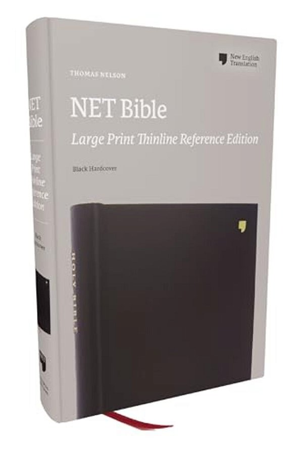 Net Bible, Large Print Thinline With Cross References, Hardcover, Comfort Print-..