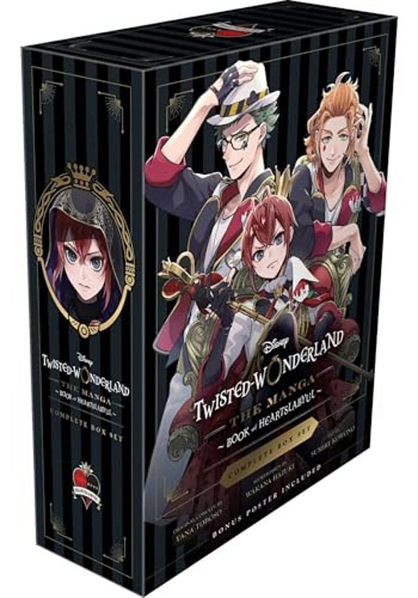 Disney Twisted-Wonderland: The Manga - Book Of Heartslabyul Complete Box Set: Includes Vols. 1-4 With Premium-..