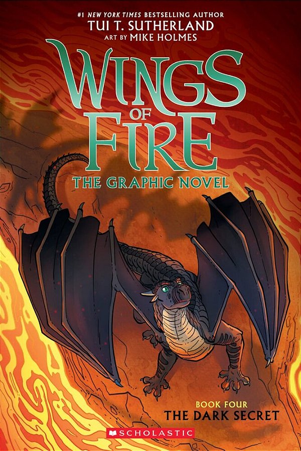 Wings Of Fire: The Dark Secret: A Graphic Novel (Wings Of Fire Graphic Novel #4): Volume 4-..