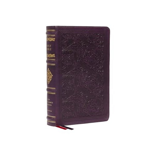 Nkjv, Personal Size Reference Bible, Sovereign Collection, Leathersoft, Purple, Red Letter, Comfort Print: Holy Bible, New King James Version-..