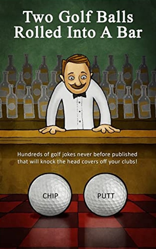 Two Golf Balls Rolled Into A Bar-..