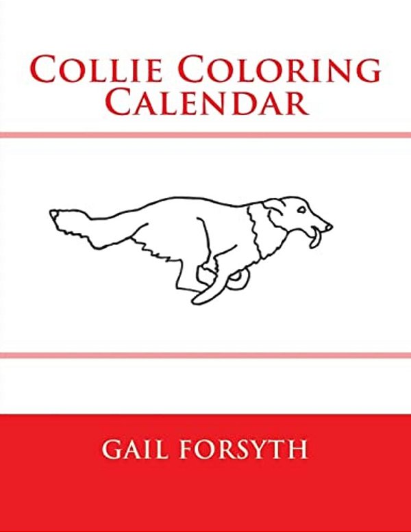 Collie Coloring Calendar-..
