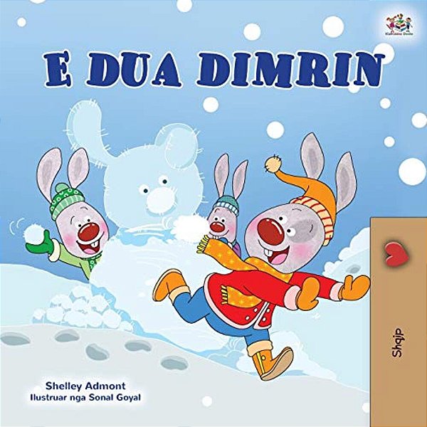 I Love Winter (Albanian Children's Book)-..