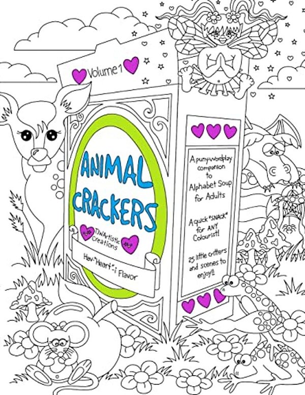 Animal Crackers: A Pun-Y/Word Play Companion To Alphabet Soup For Adults-..