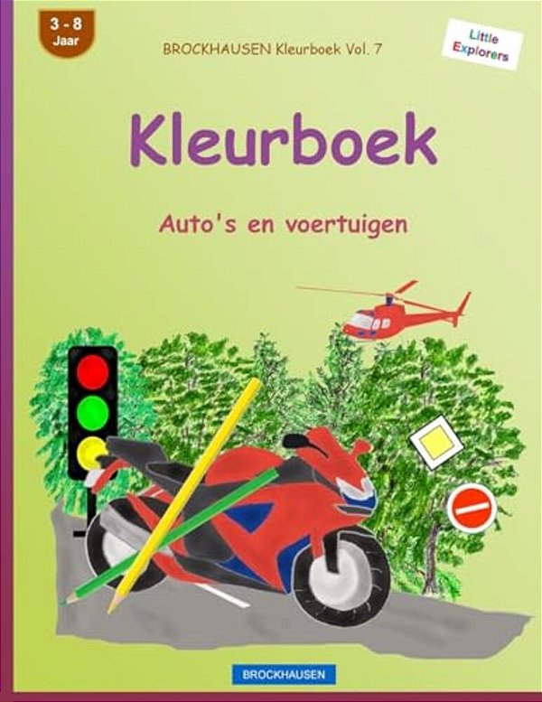 Brockhausen Kleurboek Vol. 7 - Kleurboe: Auto's En Voertuigen-..