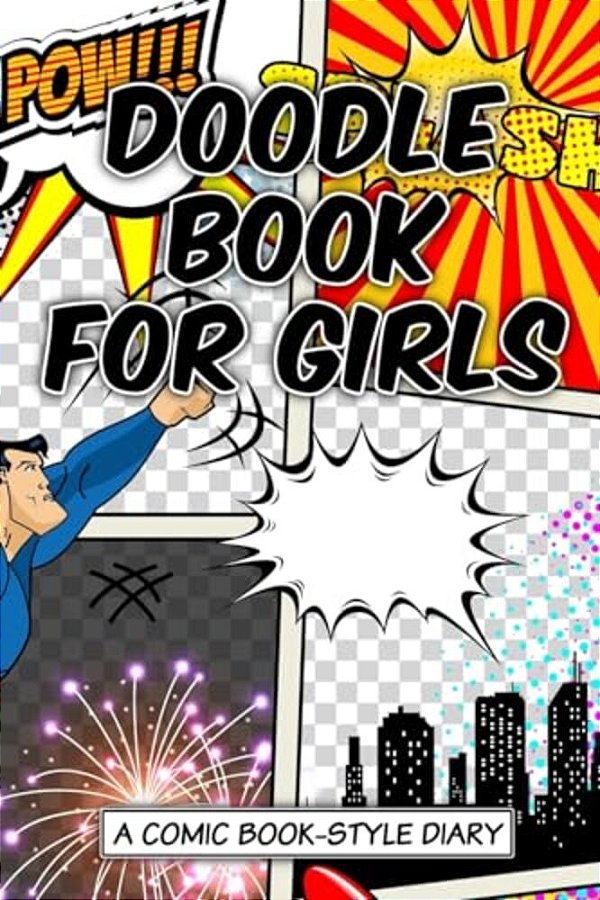 Doodle Book For Girls-..