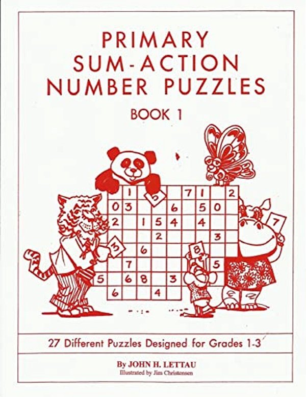 Primary Sum-Action Number Puzzles Book 1-..