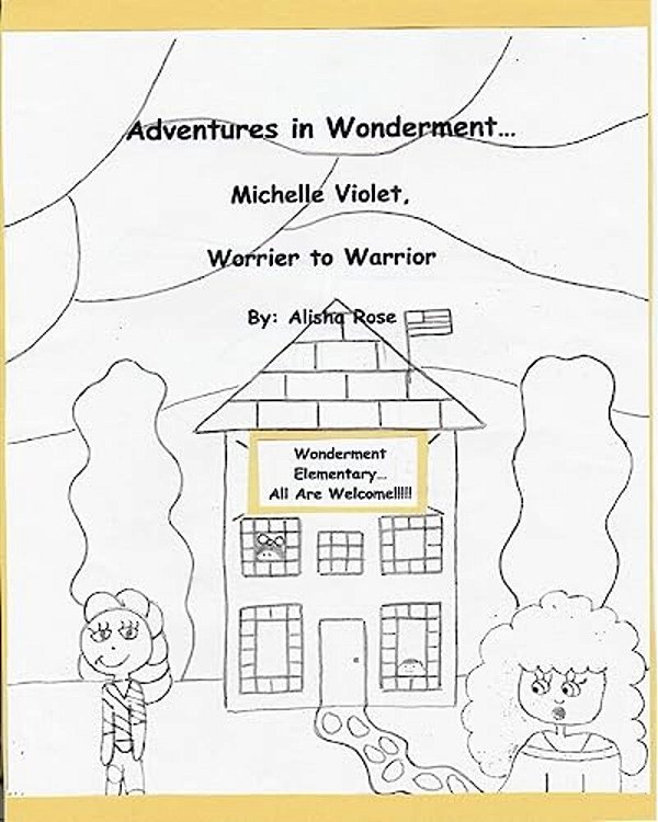Adventures In Wonderment: Michelle Violet, Worrier To Warrior: Coloring Book-..