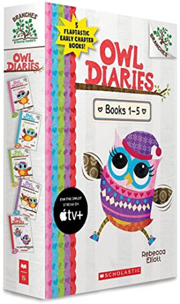 Owl Diaries, Books 1-5: A Branches Box Set-..