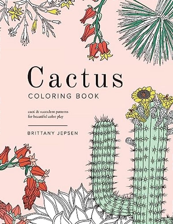 Cactus Coloring Book-..