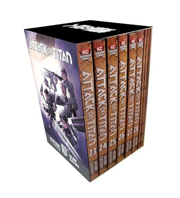 Attack On Titan The Final Season Part 1 Manga Box Set-..