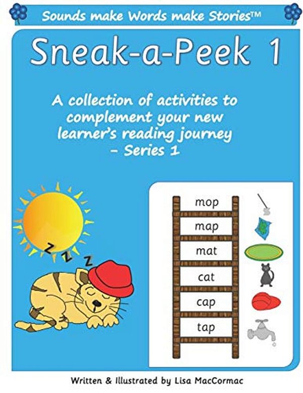 Sneak-A-peek 1: Sounds Make Words Make Stories, Teaching Resource, Series 1-..