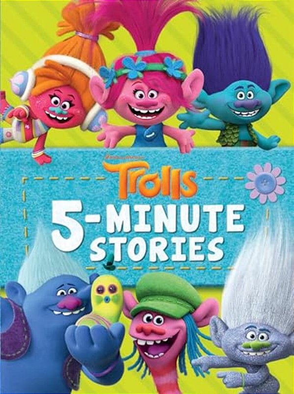 Trolls 5-Minute Stories (Dreamworks Trolls)-..