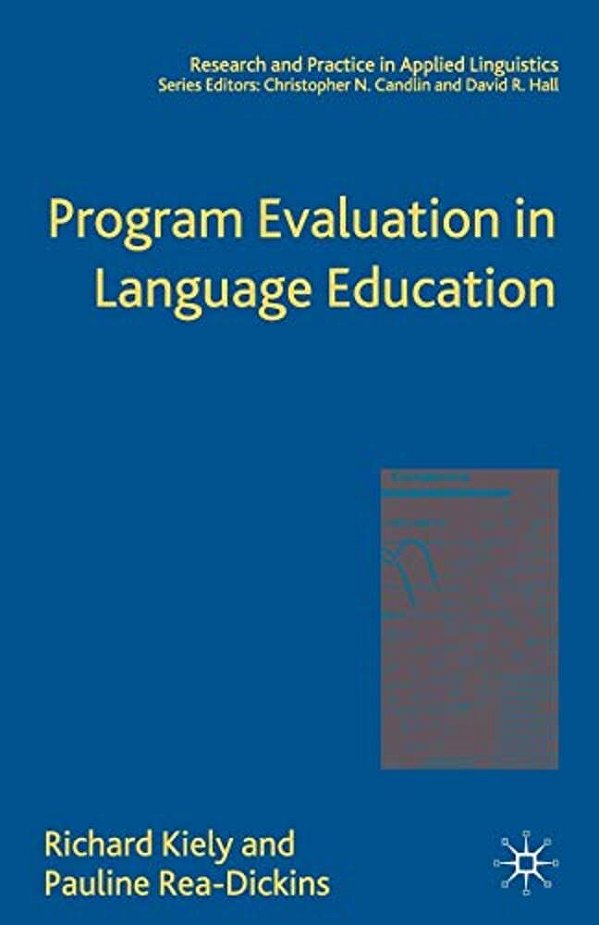 Program Evaluation In Language Education-..