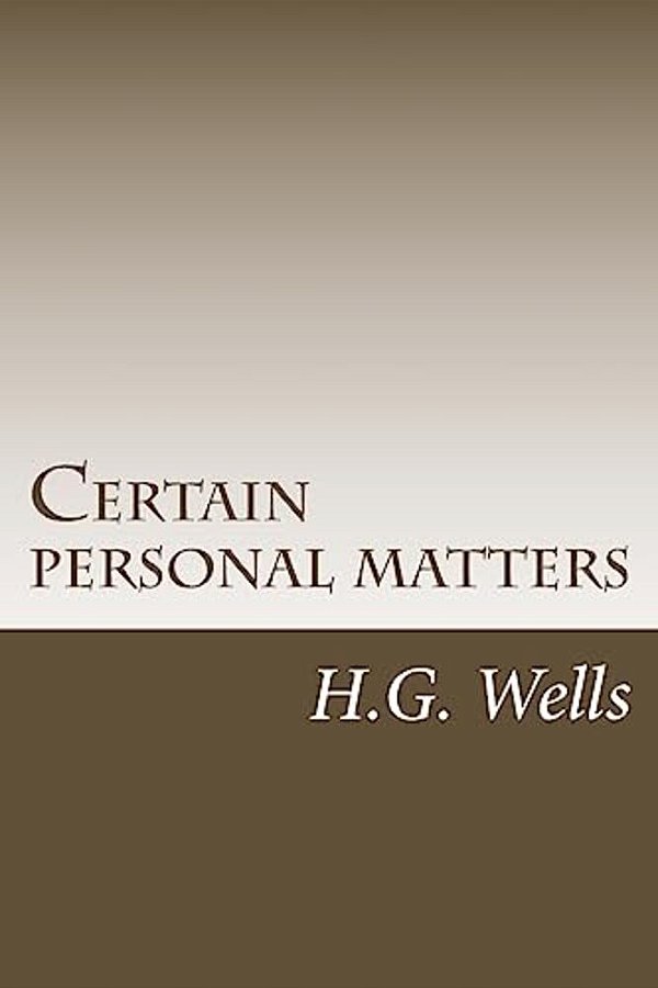 Certain Personal Matters-..