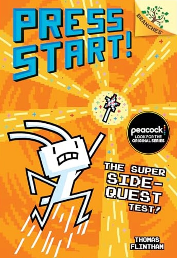 The Super Side-Quest Test!: A Branches Book (Press Start! #6): Volume 6-..