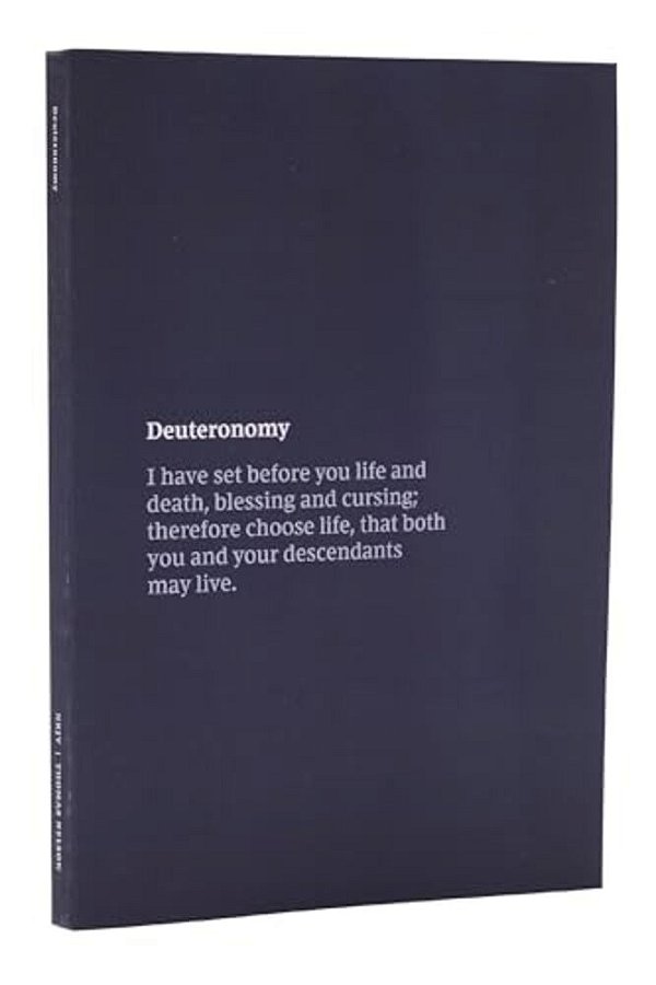 Nkjv Bible Journal - Deuteronomy, Paperback, Comfort Print: Holy Bible, New King James Version-..