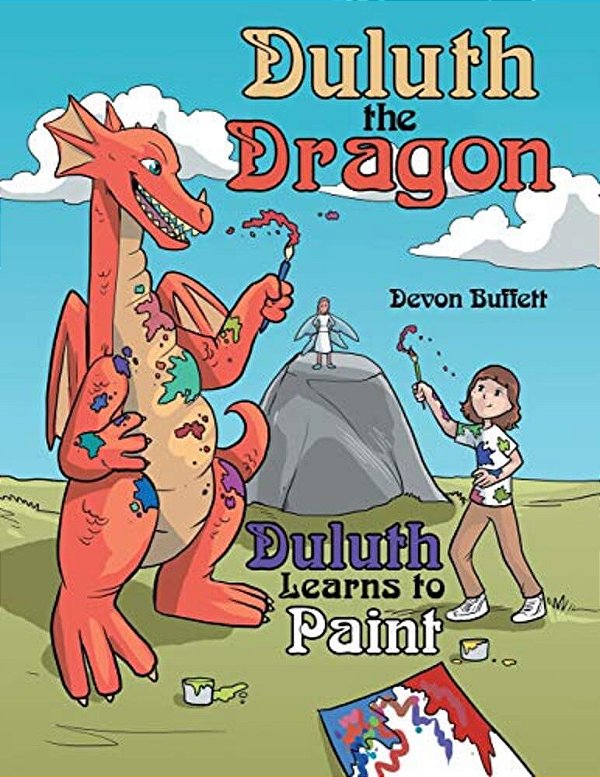 Duluth The Dragon: Duluth Learns To Paint-..
