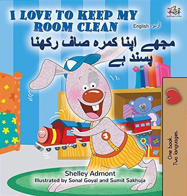 I Love To Keep My Room Clean (English Urdu Bilingual Book)-..