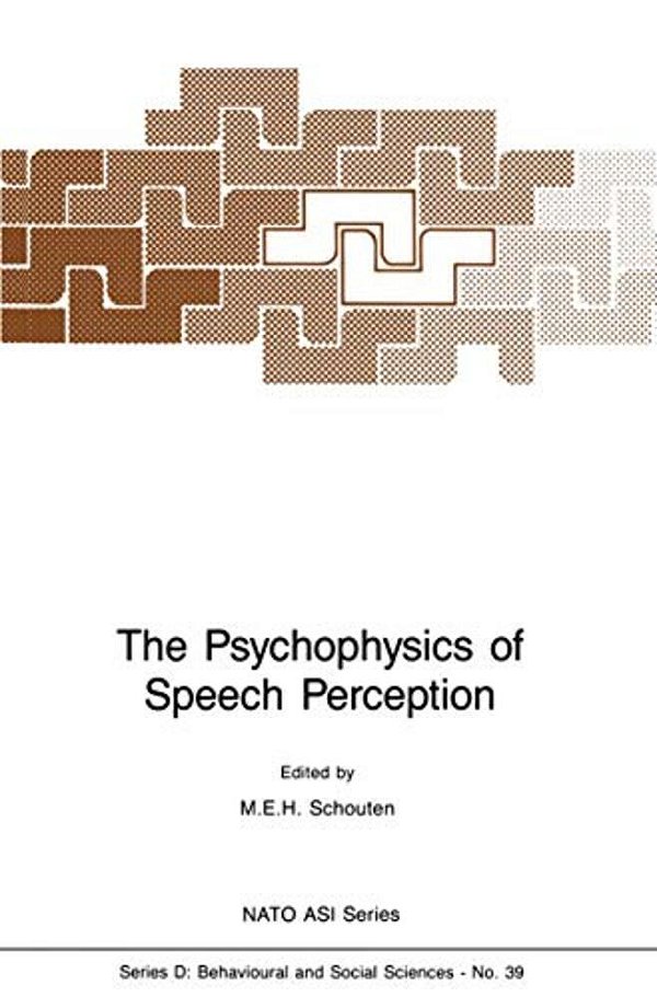 The Psychophysics Of Speech Perception-..