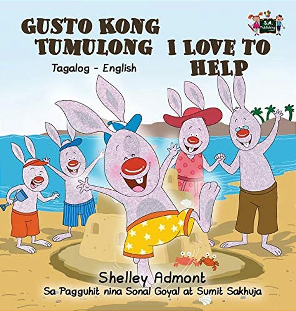 I Love To Help: Tagalog English Bilingual Edition-..