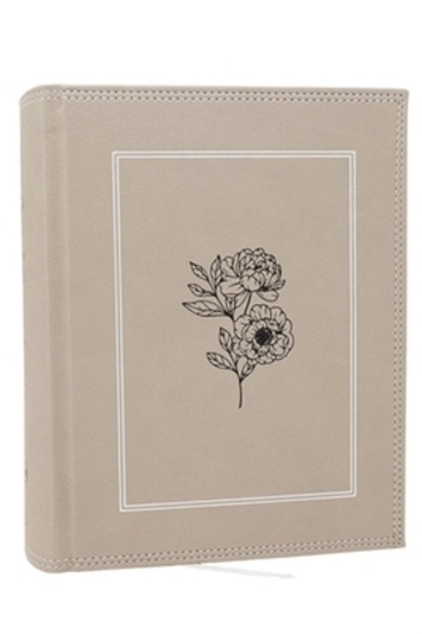 Nkjv, Journal The Word Bible, Large Print: Reflect, Journal Or Create Art Next To Your Favorite Verses (Stone Leathersoft Over Board, Red Letter)-..