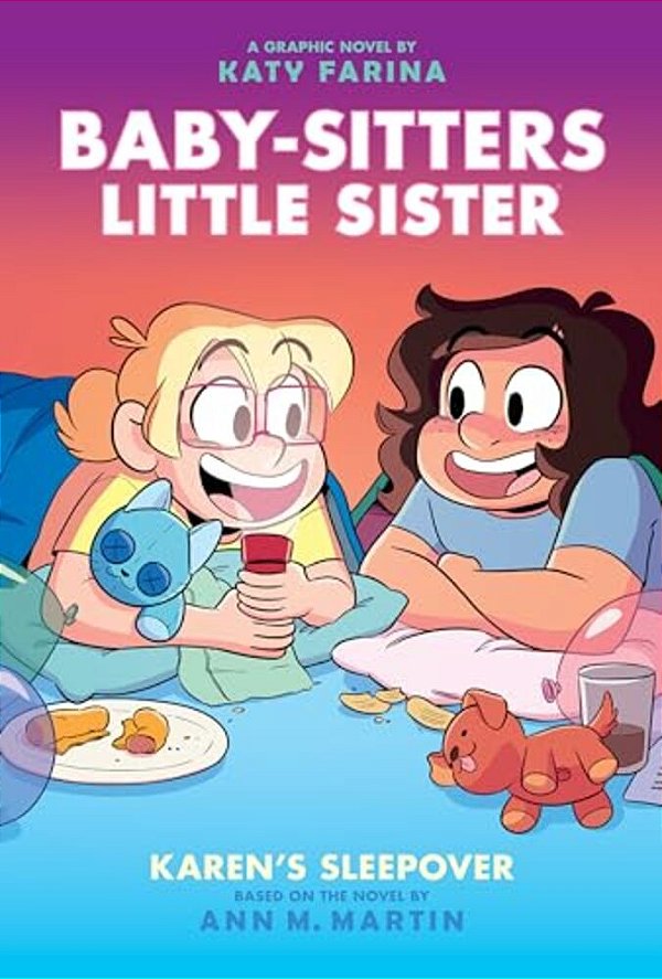Karen's Sleepover: A Graphic Novel (Baby-Sitters Little Sister #8)-..