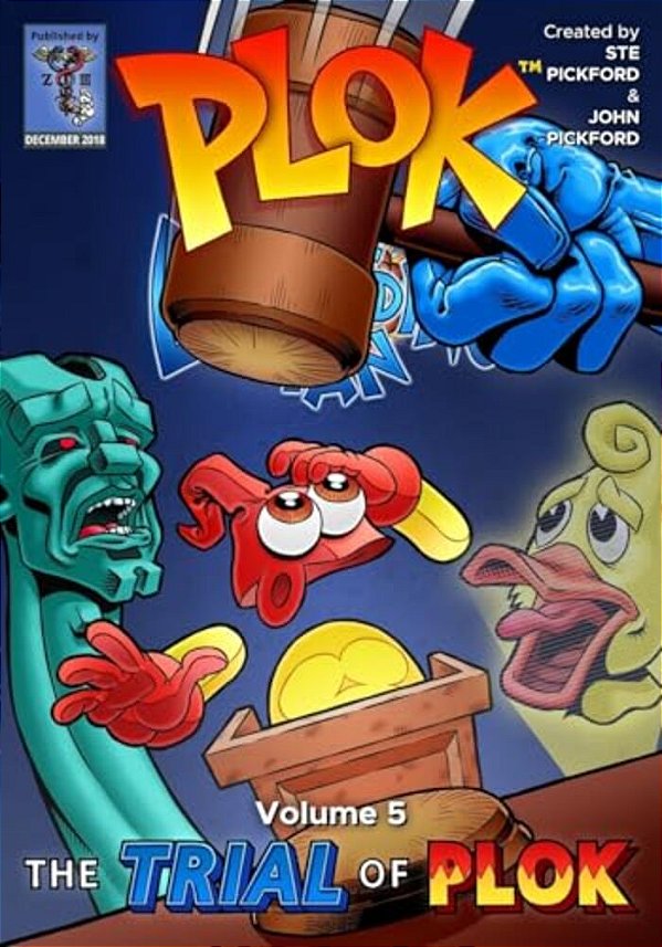 Plok The Exploding Man: Volume 5: The Trial Of Plok-..