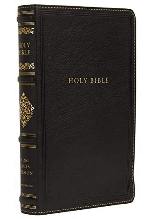 Kjv, Sovereign Collection Bible, Personal Size, Leathersoft, Black, Red Letter Edition, Comfort Print: Holy Bible, King James Version-..