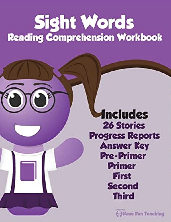 Sight Words Reading Comprehension Workbook-..