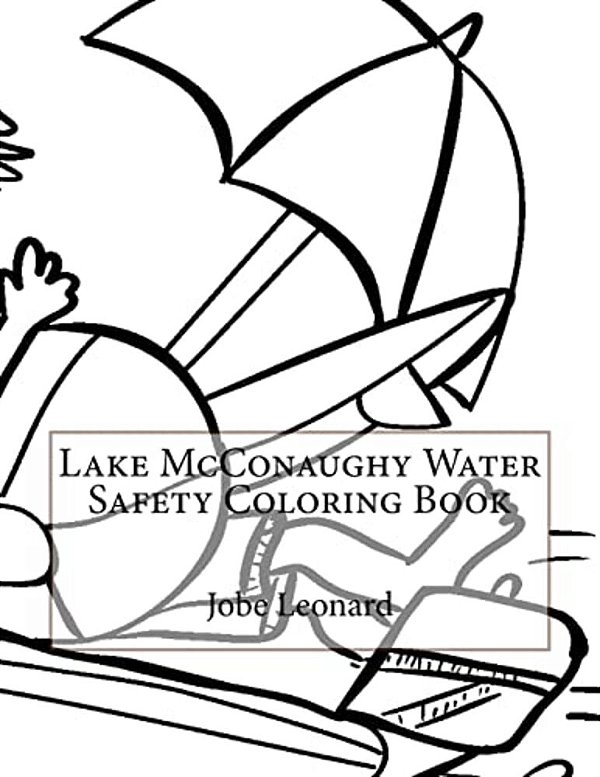 Lake Mcconaughy Water Safety Coloring Book-..