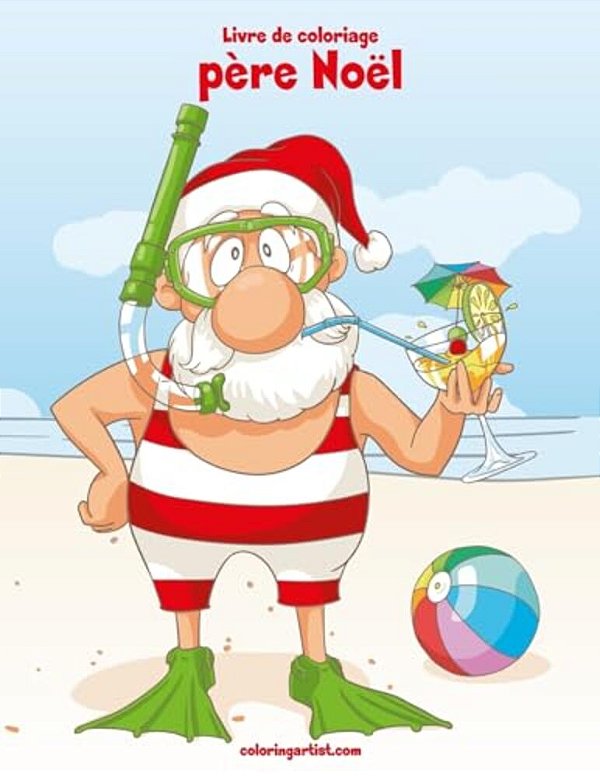 Livre De Coloriage Père Noël 1 & 2-..